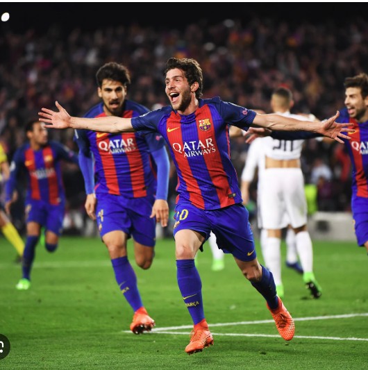 Barcelona có trận đấu ngược dòng kinh điển bậc nhất Champions League khi bị dẫn 0-4 ở lượt đi, nhưng lượt về họ bật lại đến 6 bàn và đi tiếp