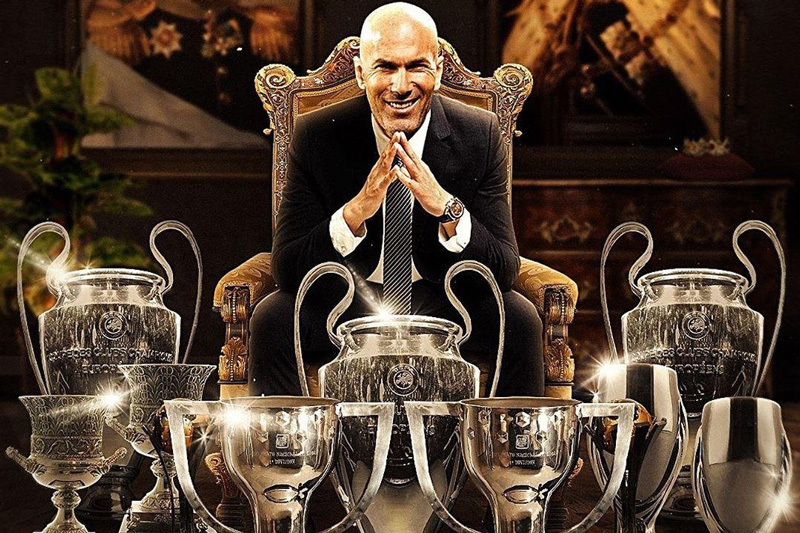 Zidane đang để lại 1 di sản đồ sộ trong lịch sử bóng đá