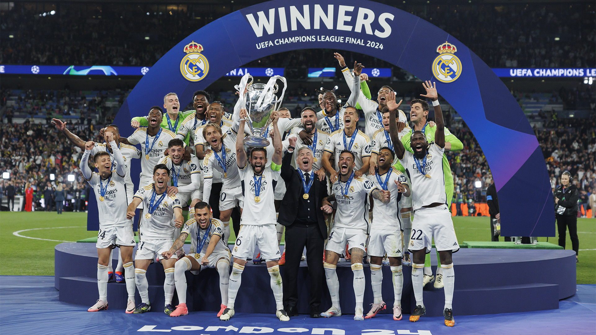 Real Madrid là đội nắm giữ kỷ lục vô địch Champions League nhiều nhất lịch sử